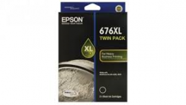 Epson 676XL Black Twin Pack