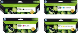 HP No. 970XL Black Ink Cartridge - 9,200 pages