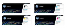 HP #202A Yellow Toner Cartridge CF502A - 1,300 pages
